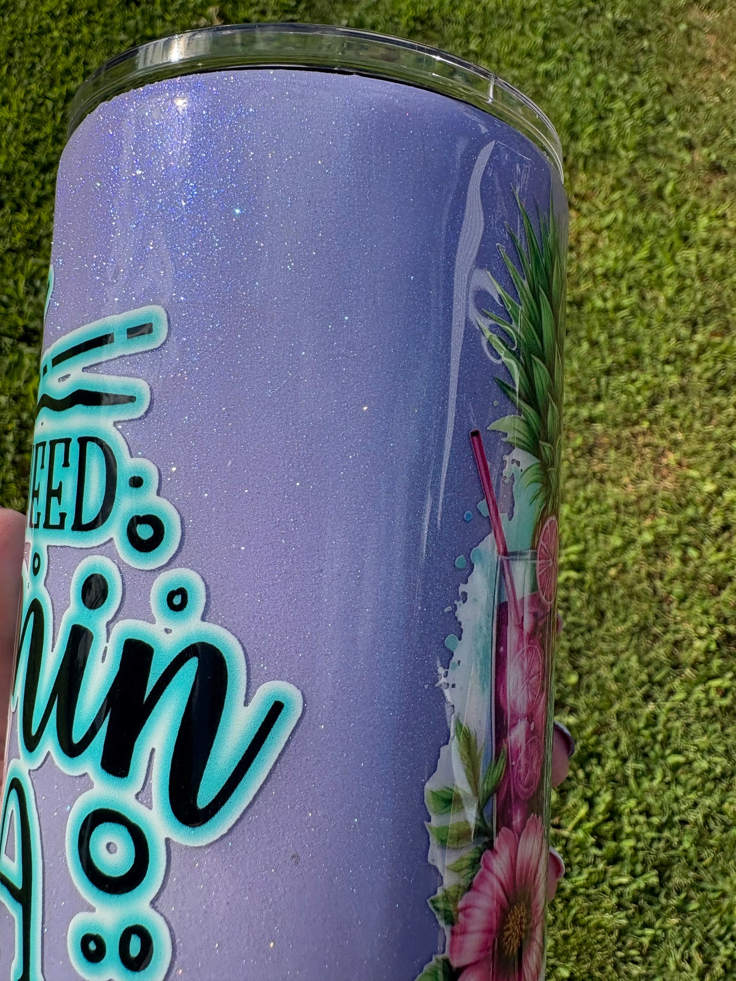 I Need Vitamin Sea ā 40 oz Curved Tumbler