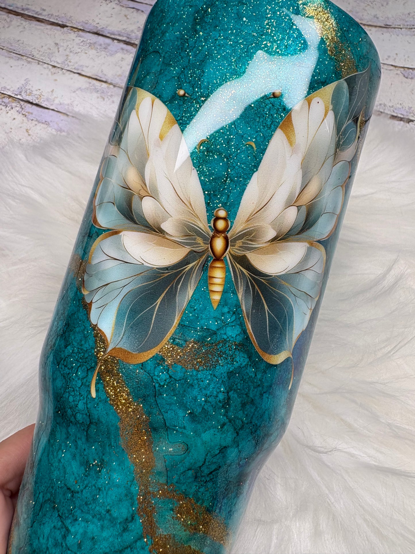 š¦ Golden Wings 30 oz Handled Tumbler š¦