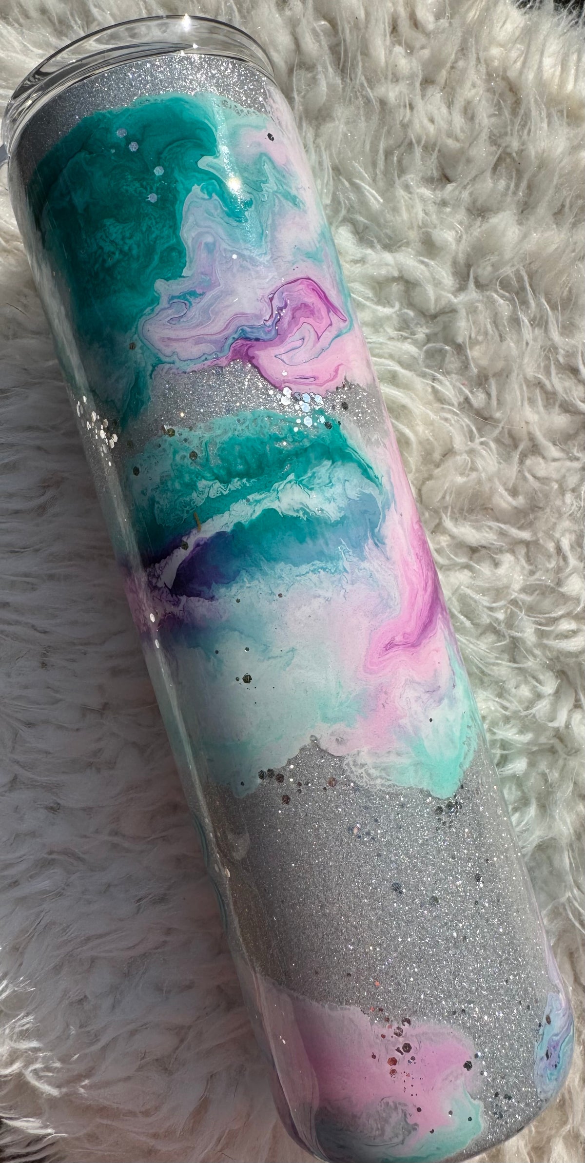 By His Grace Floral Butterfly Tumbler
