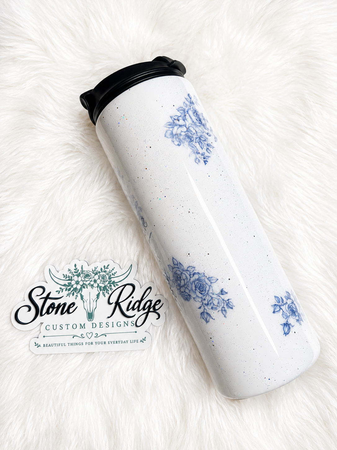 JUST BREATHE – 18 OZ COFFEE TRAVEL MUG