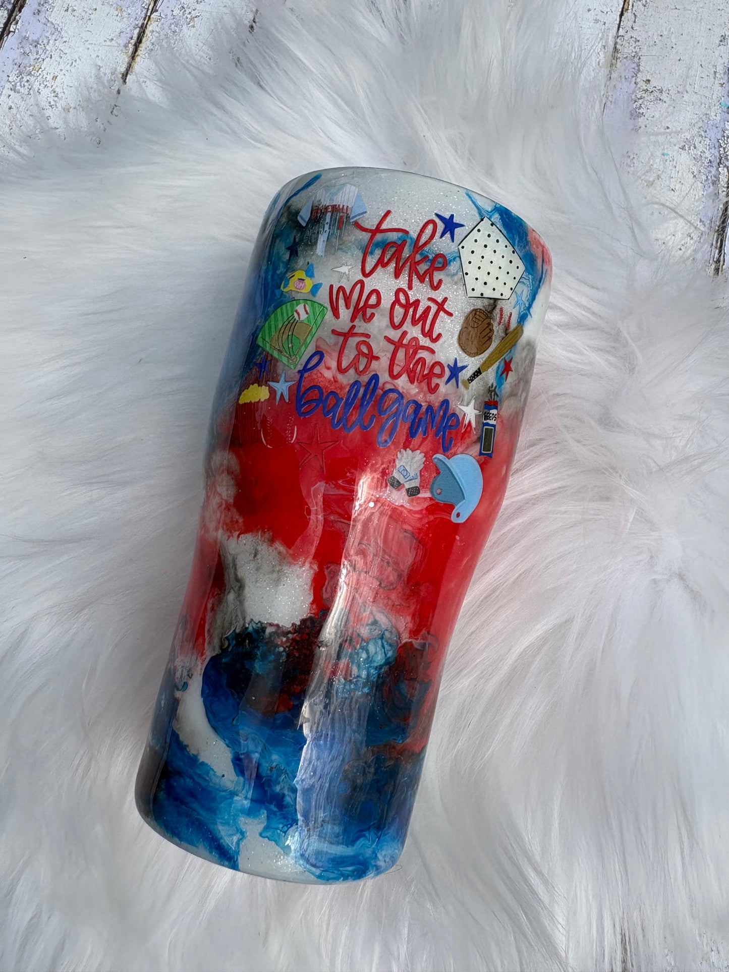 20 oz Glow-in-the-Dark Game Day Tumbler