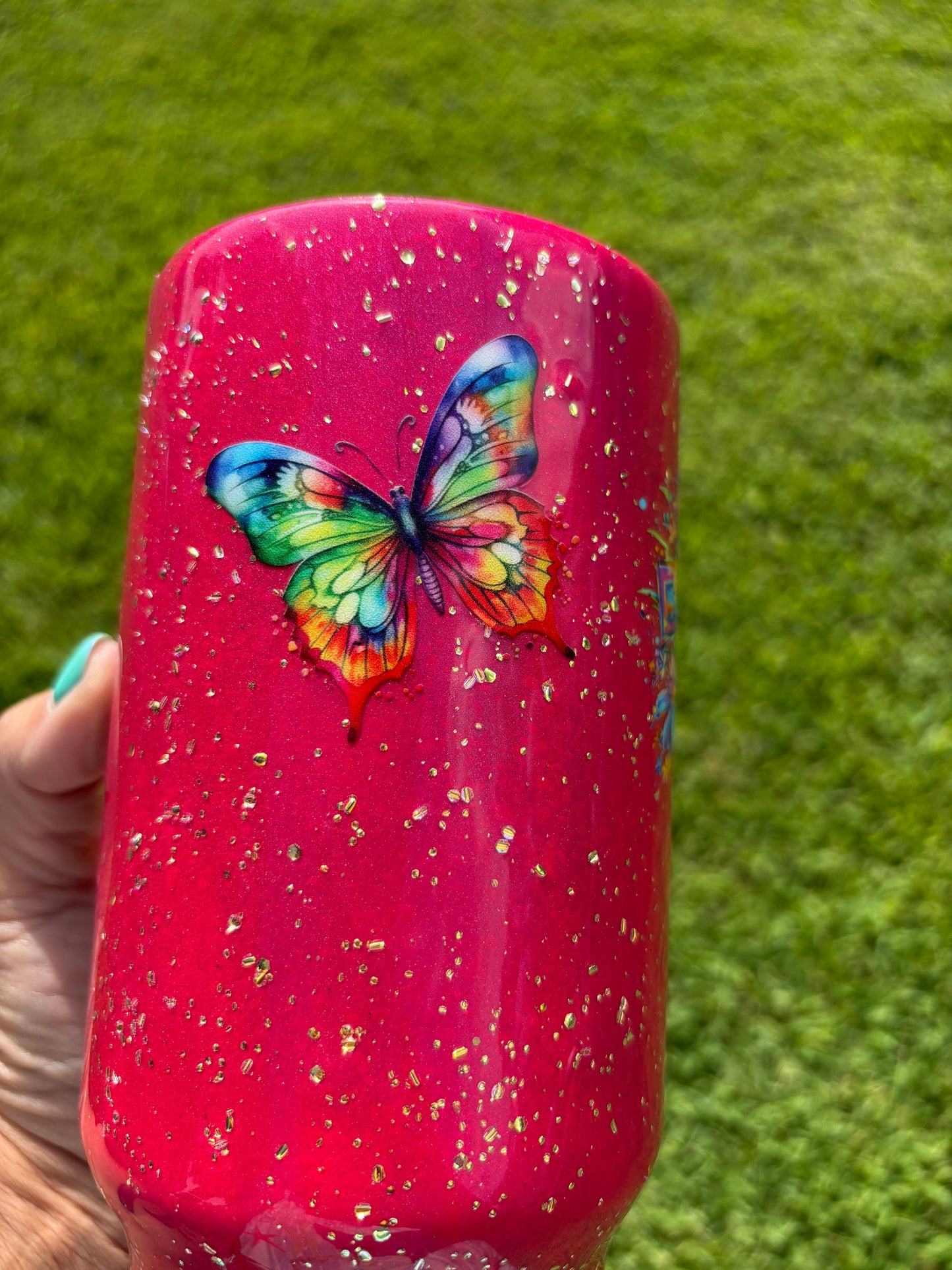 NOT PERFECT, JUST FORGIVEN – 40 OZ CURVED TUMBLER
