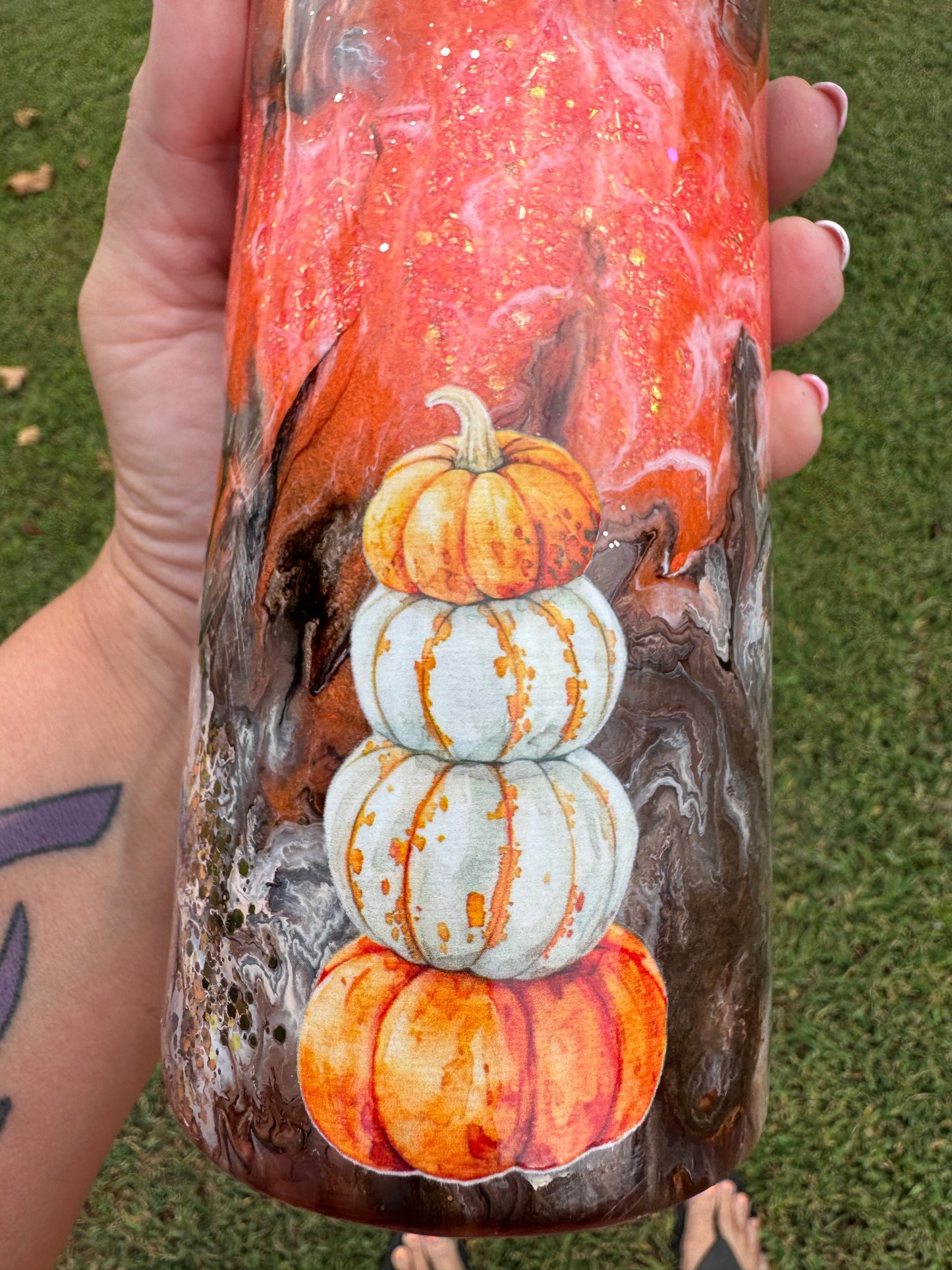 THANKFUL SEASON – 30 OZ STRAIGHT TUMBLER