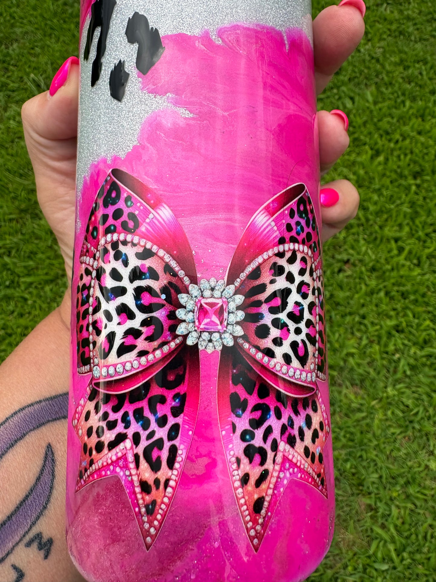 💖 Be Fearless 35 oz Skinny Straight Tumbler 💖