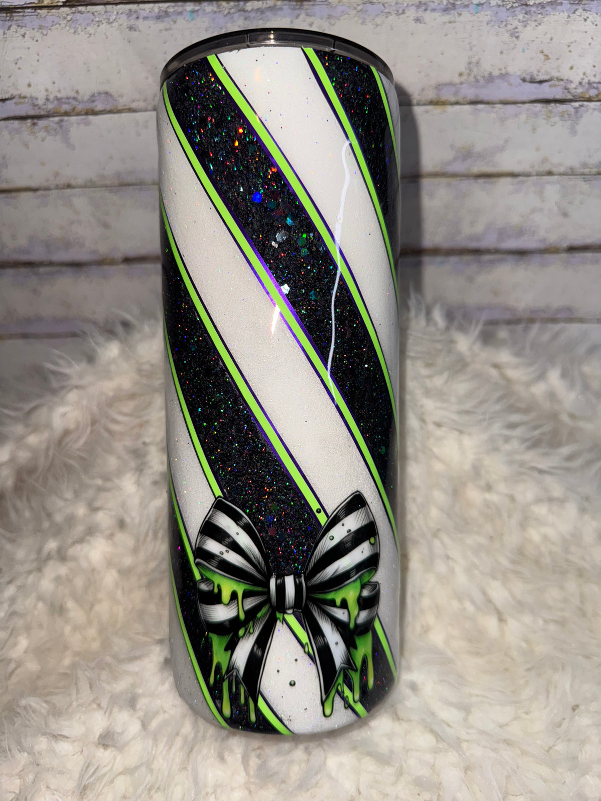 SHORT ’N’ SPOOKY – 30 OZ THICK GLOW-IN-THE-DARK TUMBLER