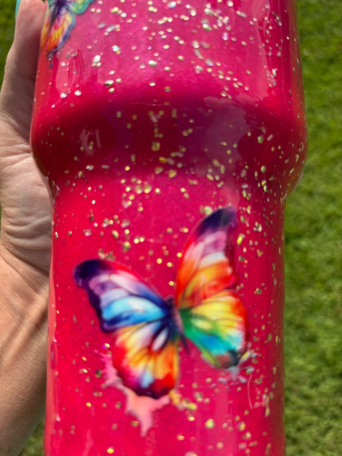 NOT PERFECT, JUST FORGIVEN – 40 OZ CURVED TUMBLER