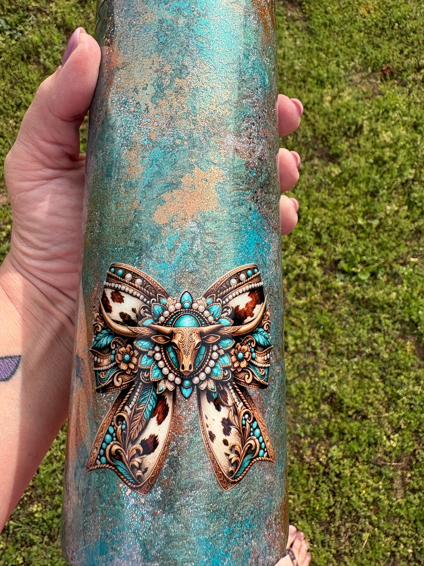 Western Mica Patina Tumbler 🤎✨