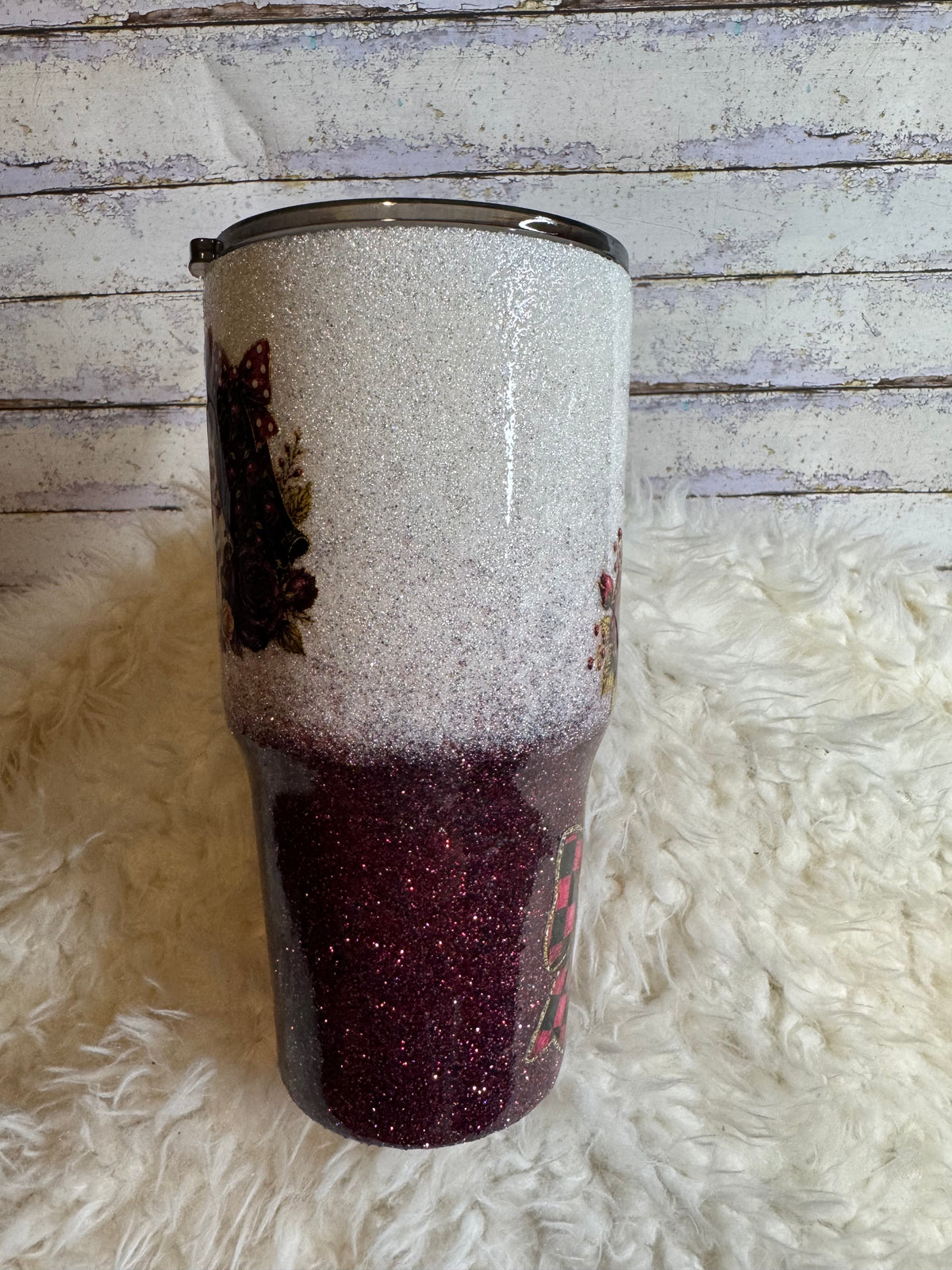 Spooky Cute Ghost – 30 oz Glitter Tumbler
