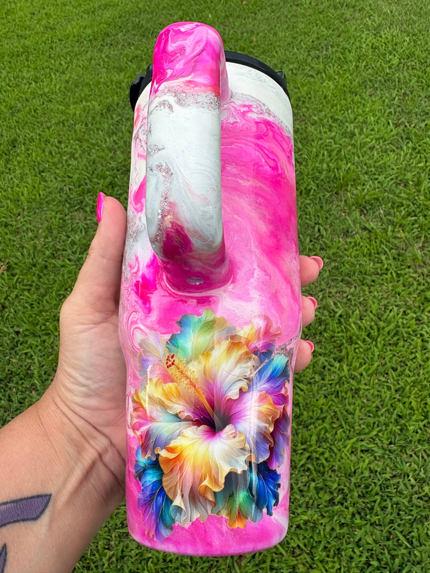 🦋 Blessed 30 oz Handled Tumbler 🦋