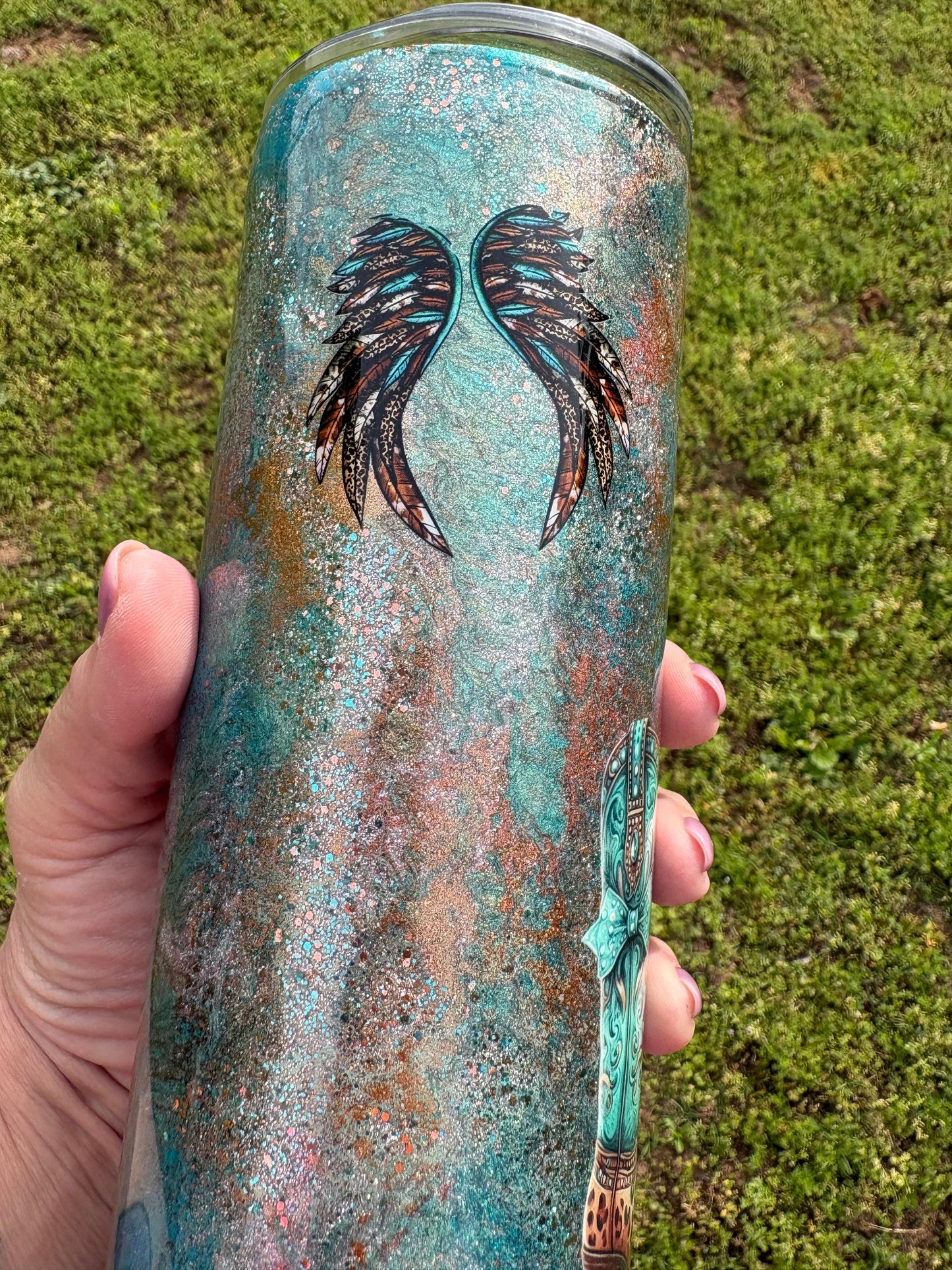Western Mica Patina Tumbler 🤎✨