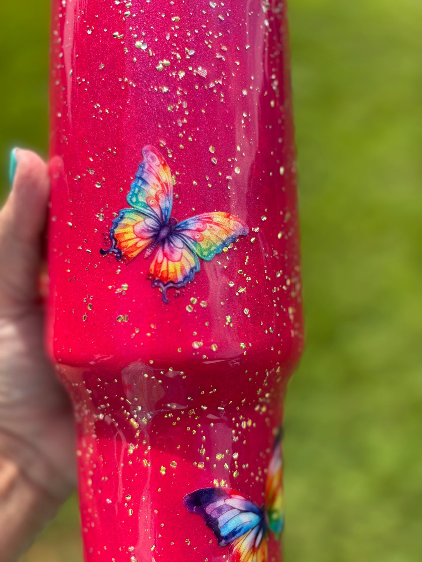 NOT PERFECT, JUST FORGIVEN – 40 OZ CURVED TUMBLER
