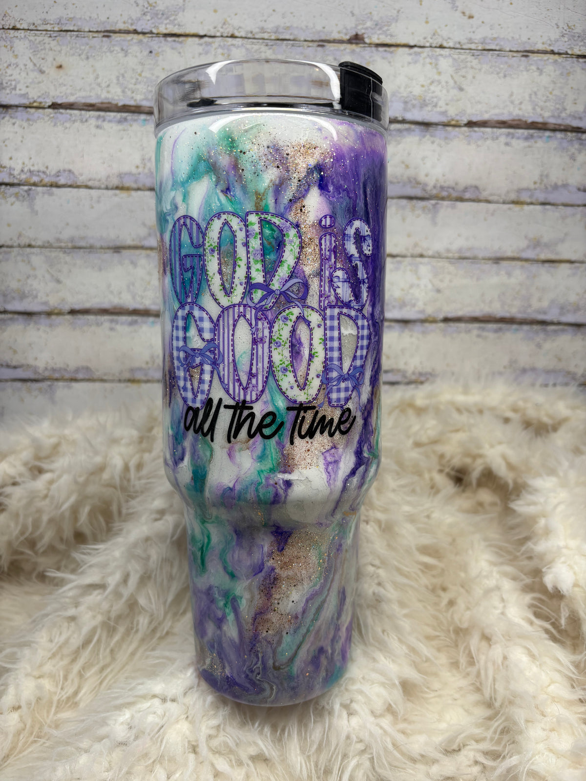 Goad Is Good All the Time 40 oz Christian Tumbler