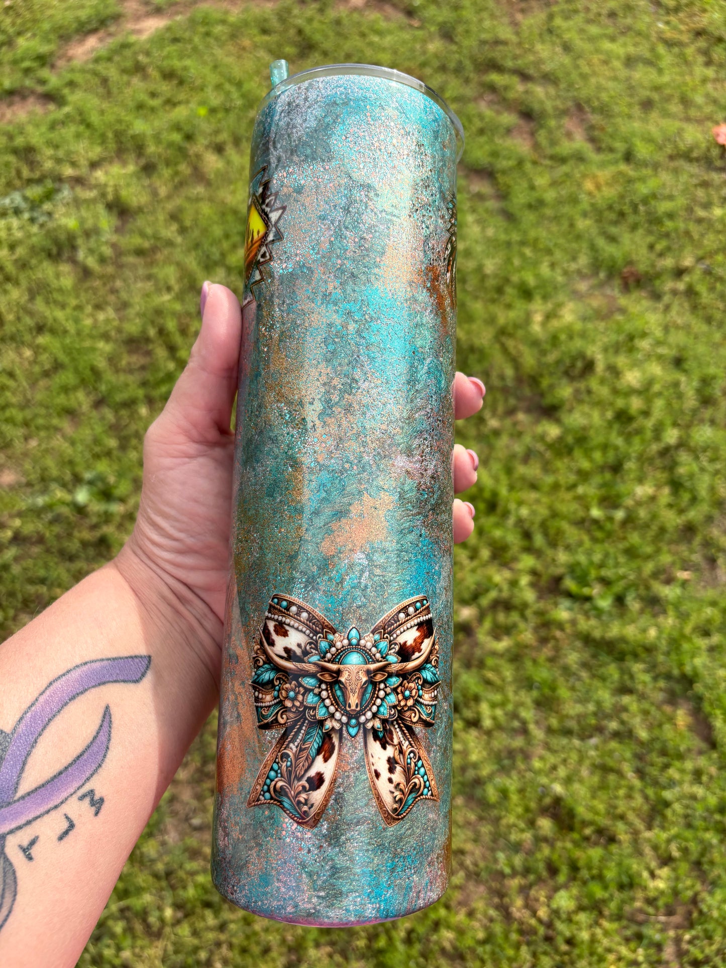 Western Mica Patina Tumbler 🤎✨