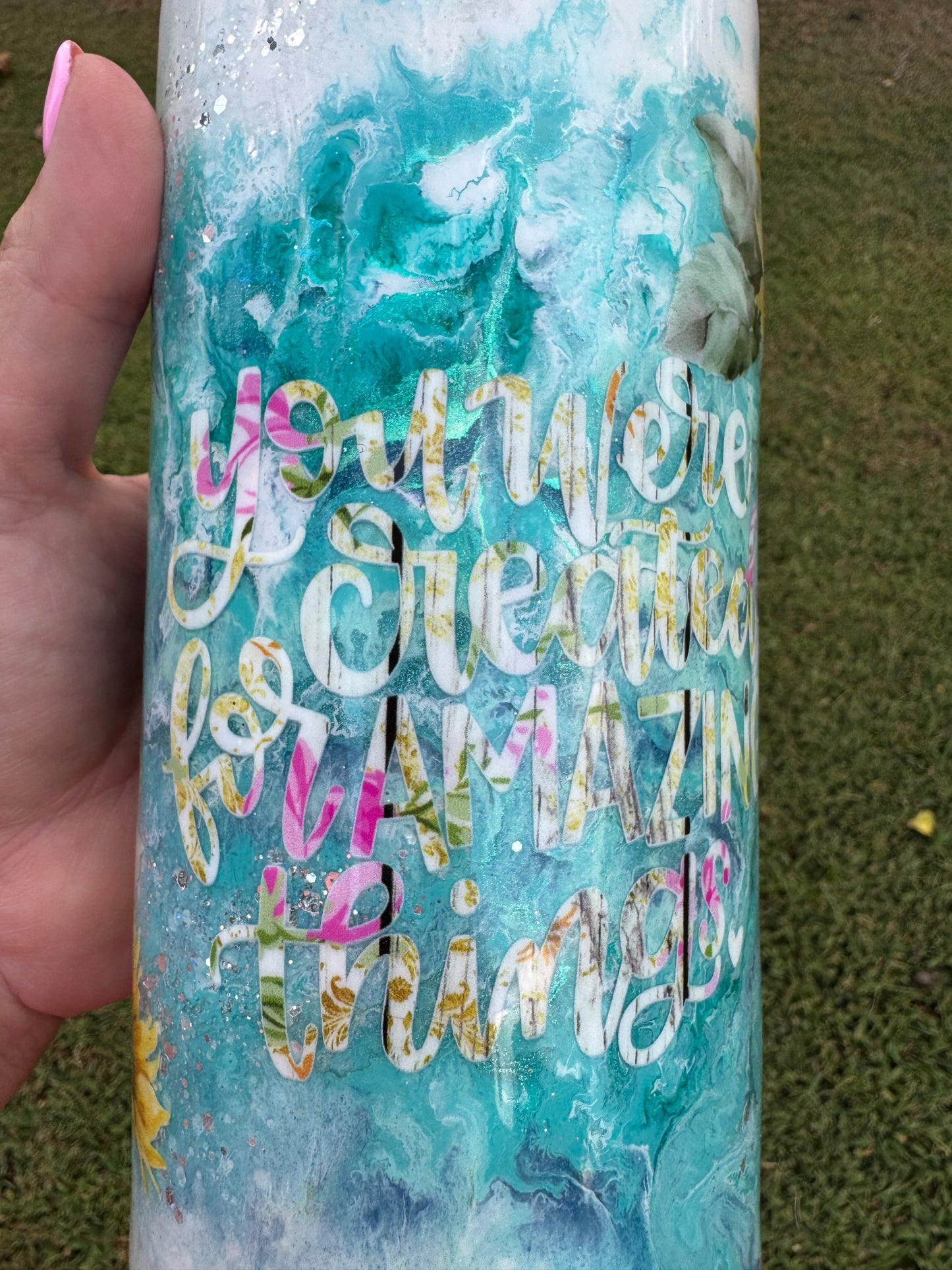 Created for Amazing Things Sunflower Hydro Bottle