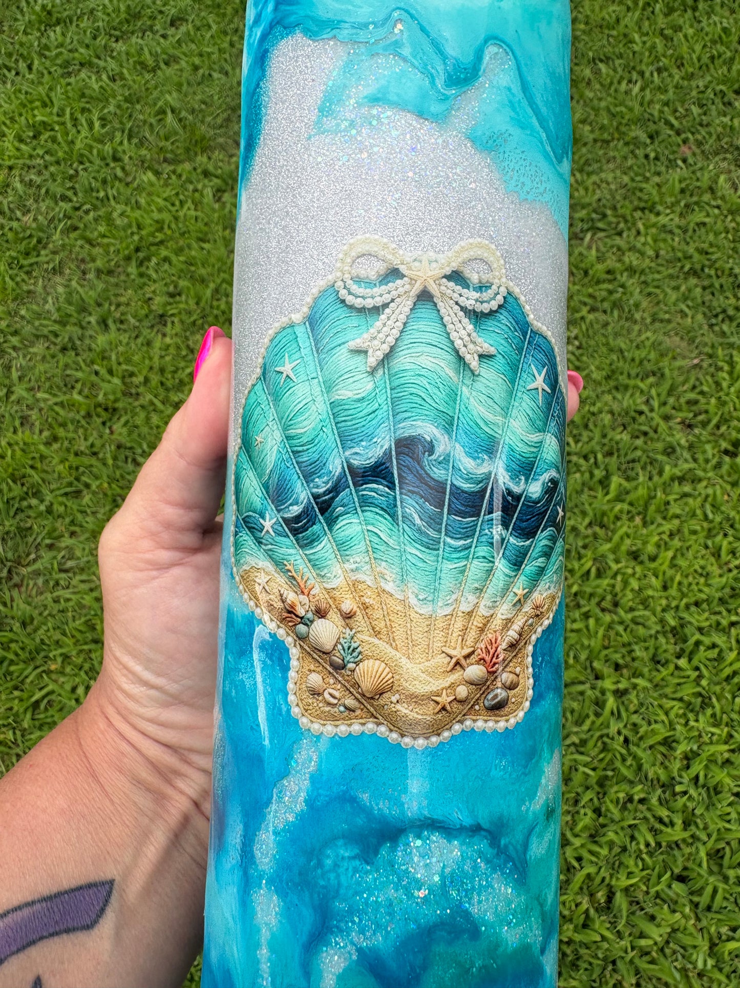 🌊 Coastal Dreams 35 oz Skinny Straight Tumbler 🌊