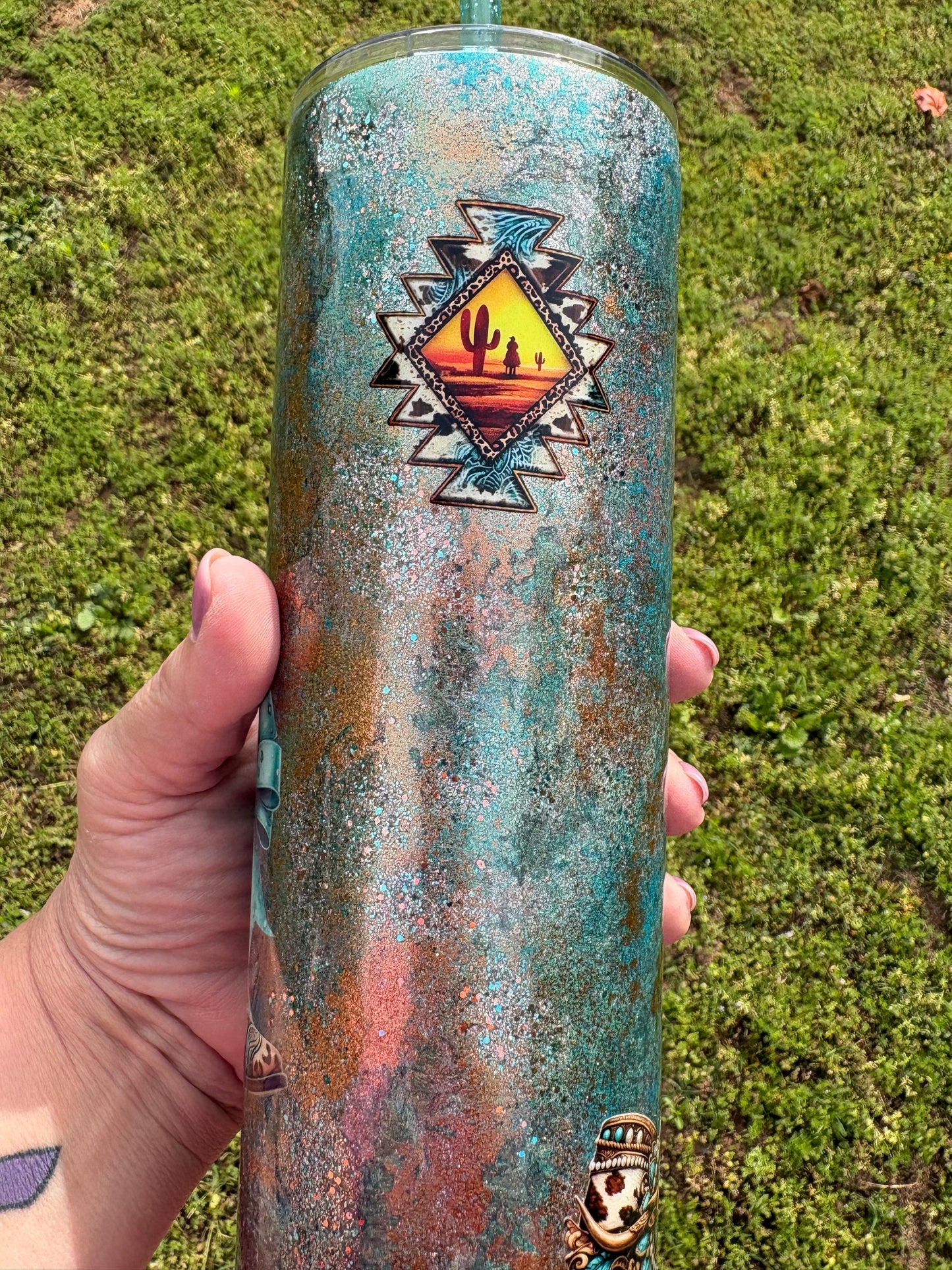 Western Mica Patina Tumbler 🤎✨
