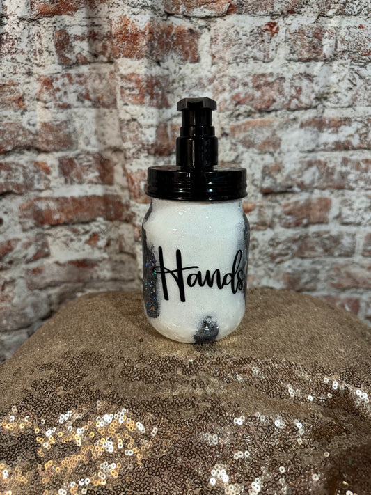 Black Rose soap dispenser