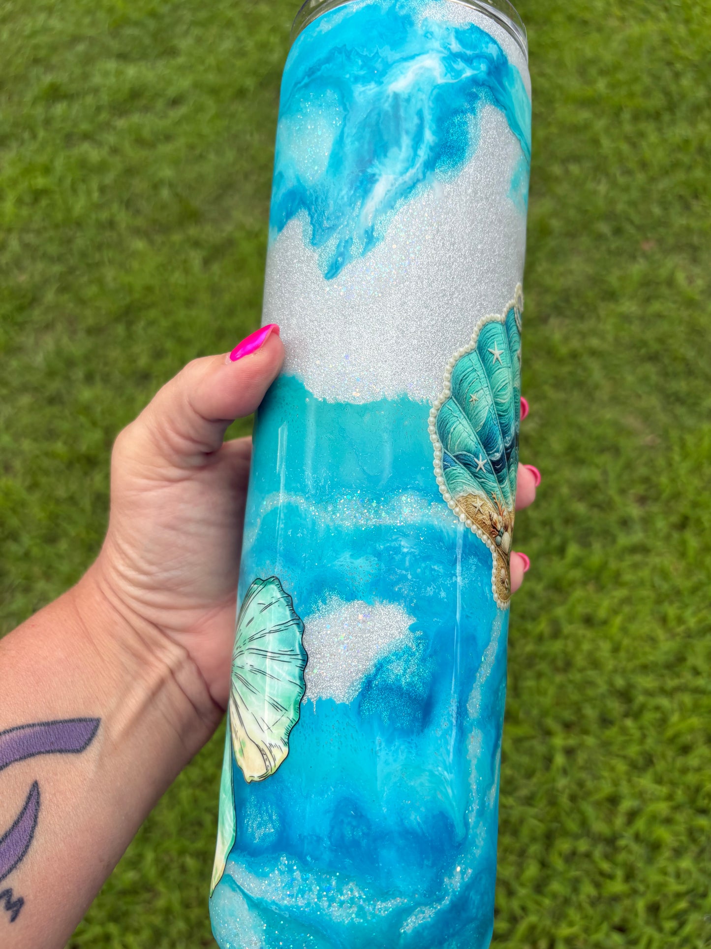 🌊 Coastal Dreams 35 oz Skinny Straight Tumbler 🌊