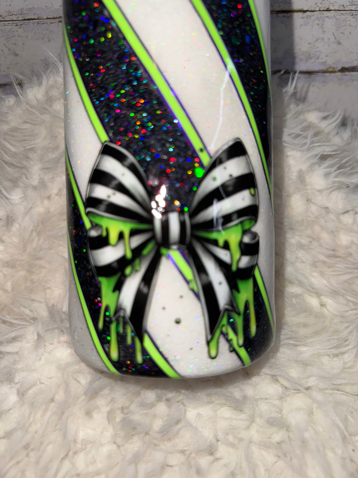 SHORT ’N’ SPOOKY – 30 OZ THICK GLOW-IN-THE-DARK TUMBLER