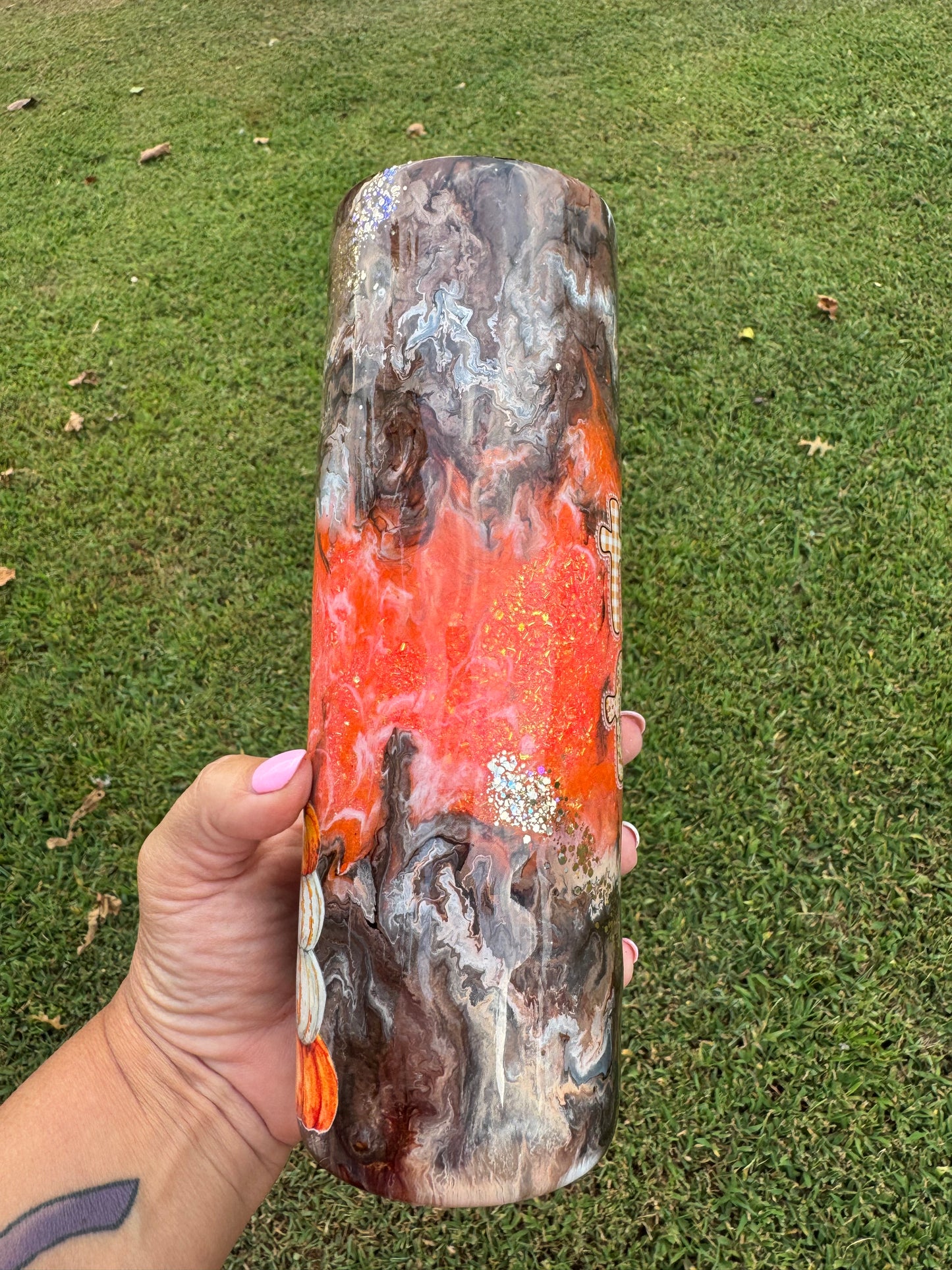 THANKFUL SEASON – 30 OZ STRAIGHT TUMBLER