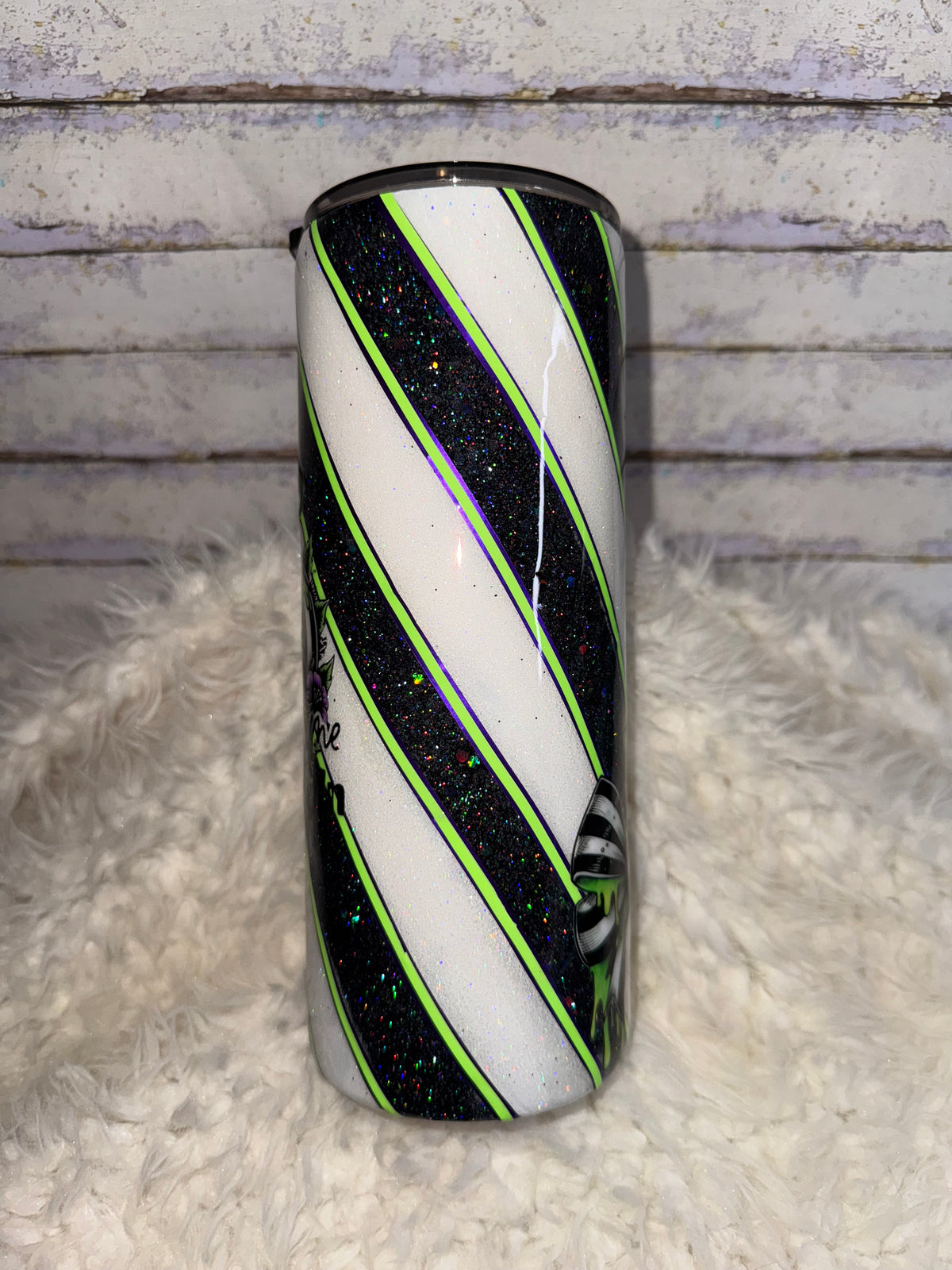 SHORT ’N’ SPOOKY – 30 OZ THICK GLOW-IN-THE-DARK TUMBLER