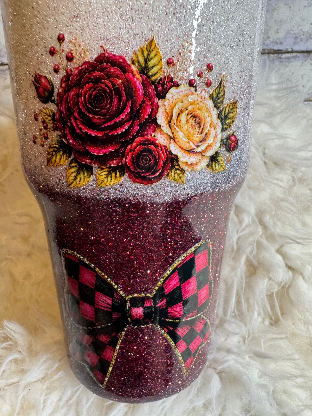 Spooky Cute Ghost – 30 oz Glitter Tumbler