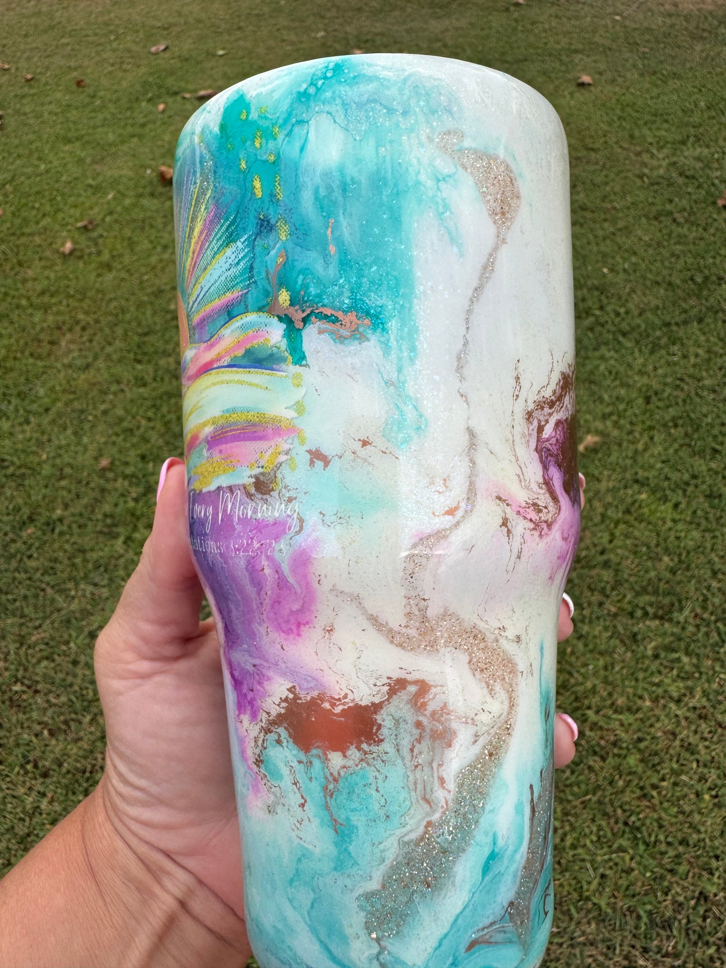 NEW EVERY MORNING – 30 OZ CURVED TUMBLER