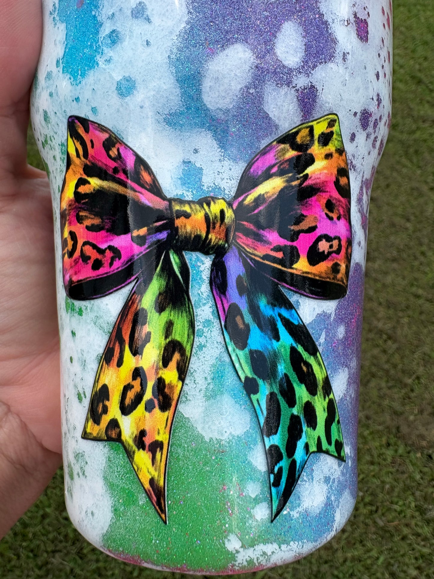 Love One Another | 30 oz Handmade Glitter Tumbler