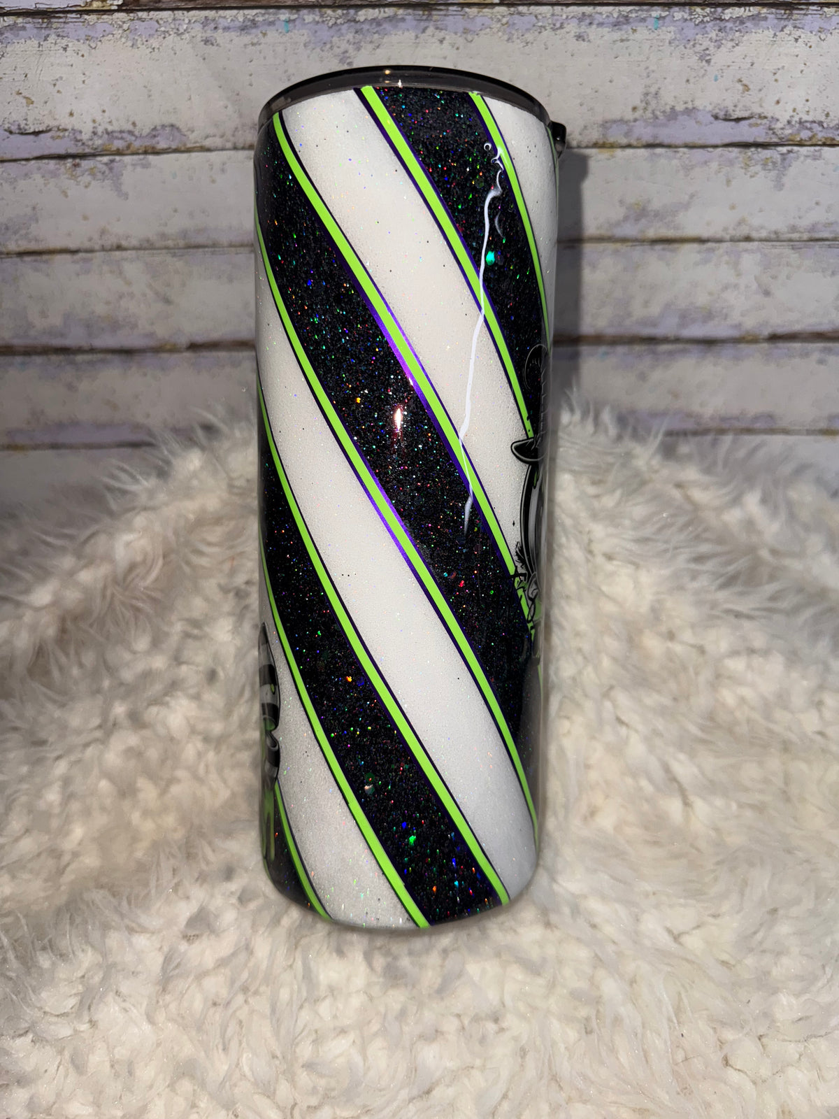 SHORT ’N’ SPOOKY – 30 OZ THICK GLOW-IN-THE-DARK TUMBLER