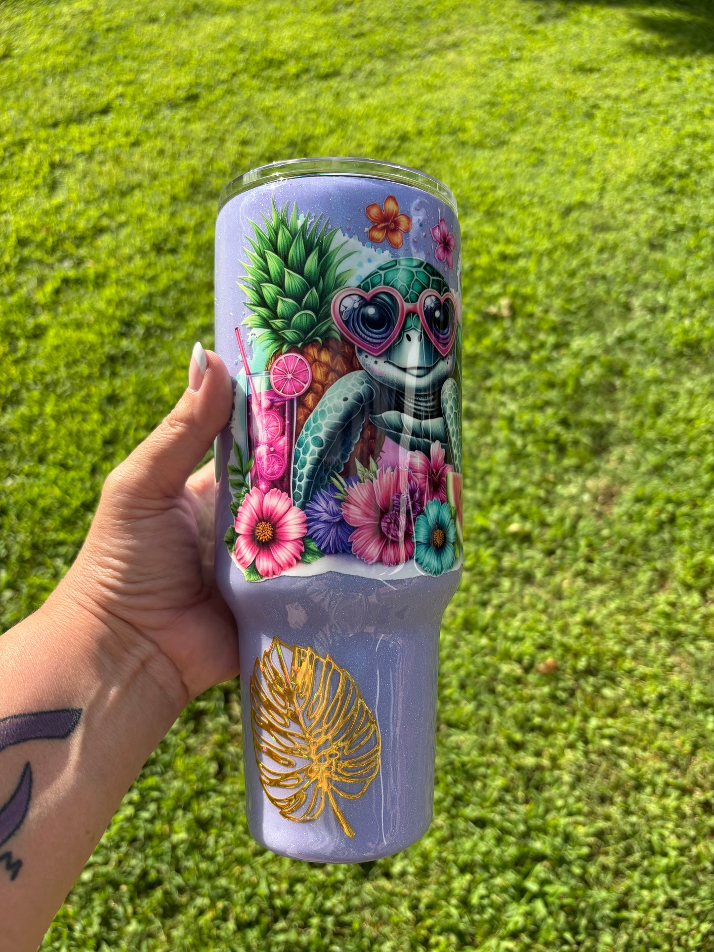 I Need Vitamin Sea – 40 oz Curved Tumbler