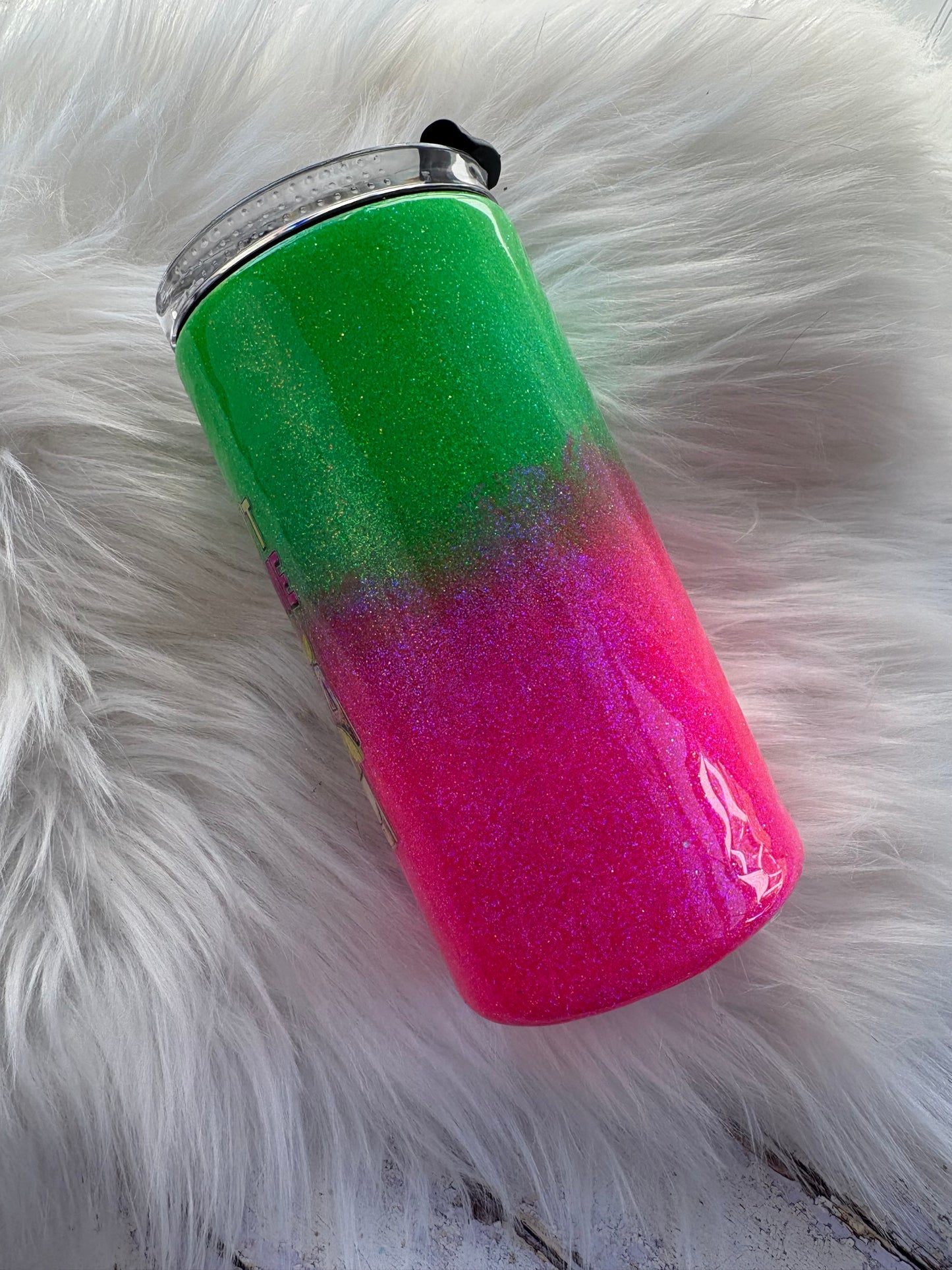 He Don’t Love Me Like Tequila Does – Glitter Cooler Tumbler