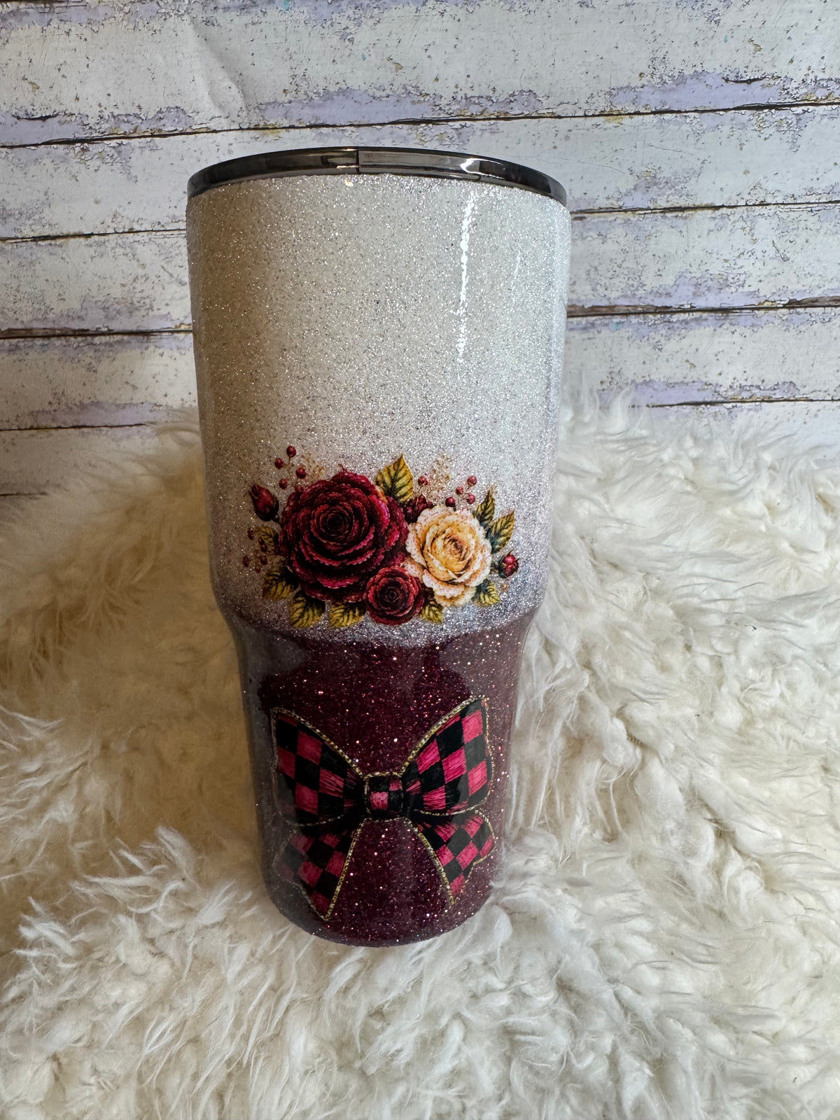 Spooky Cute Ghost – 30 oz Glitter Tumbler