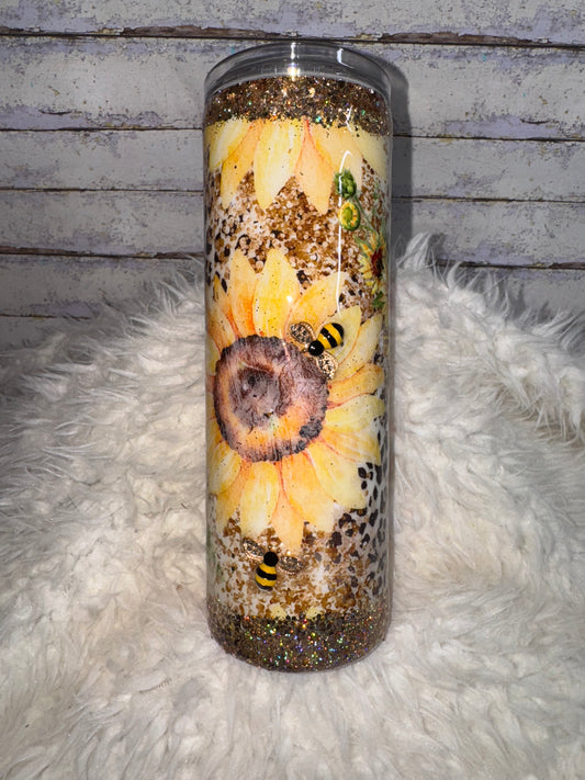 SUNFLOWERS, LEOPARD & BEES?! OH MY! 🌻🐝✨