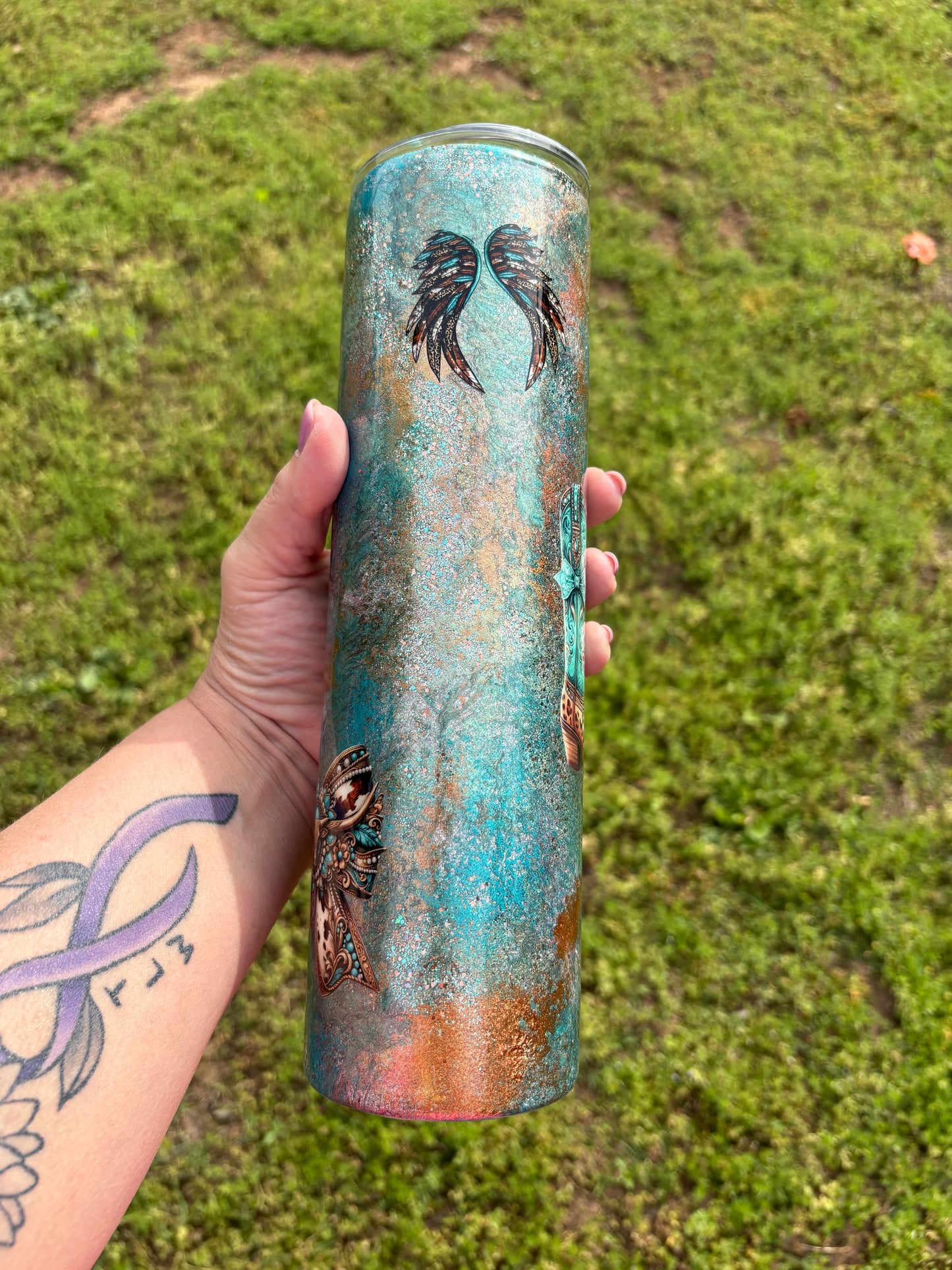 Western Mica Patina Tumbler 🤎✨