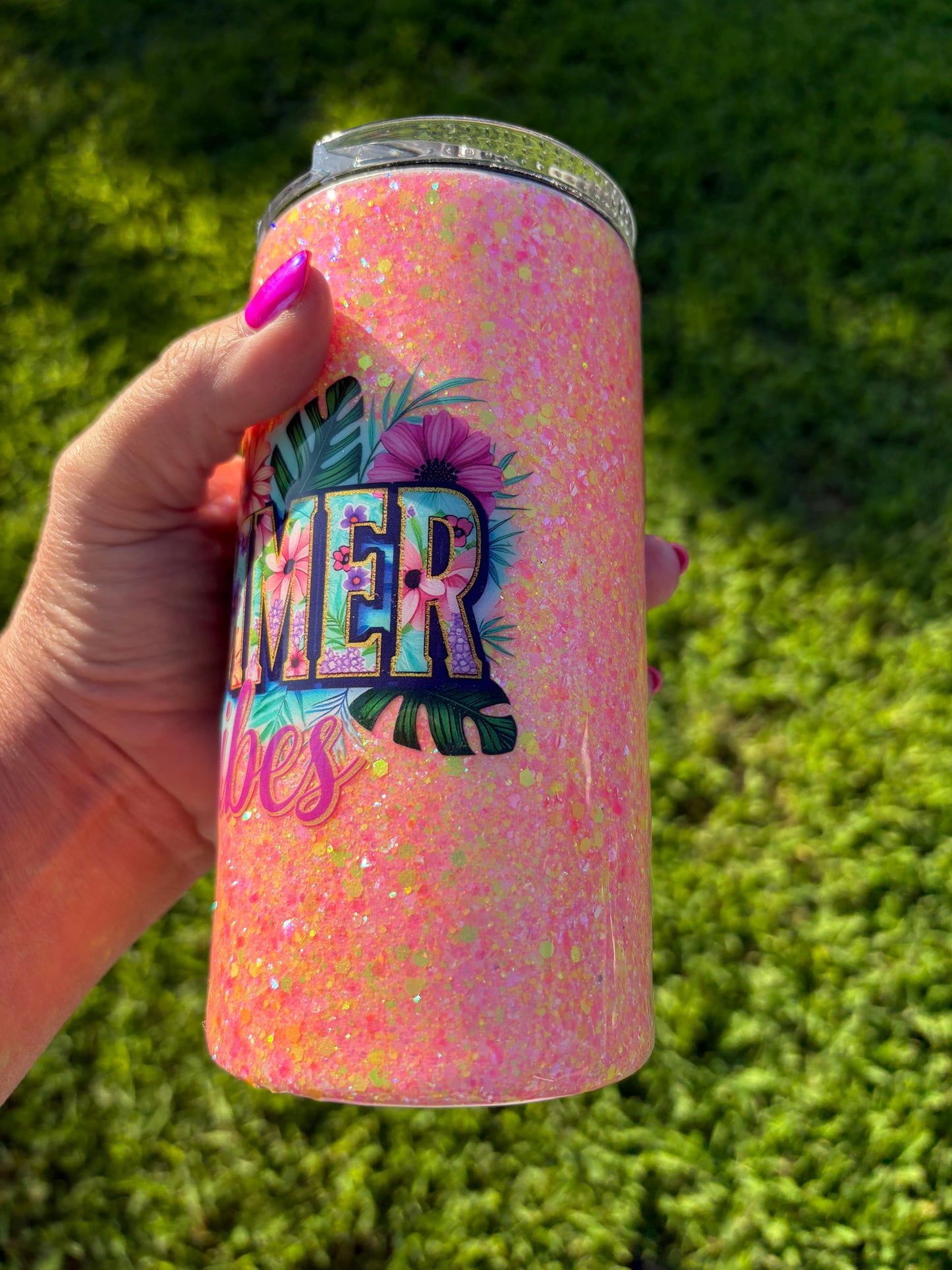 ☀️ Summer Vibes 4-in-1 Can Coozie ☀️