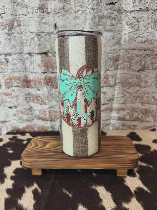 🌿✨ 20 oz Boho Pumpkin Tumbler ✨🌿